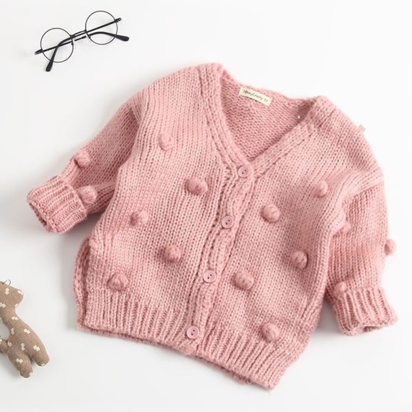 Other - Pom Pom Cardi Pink TODDLER GIRL *NEW*